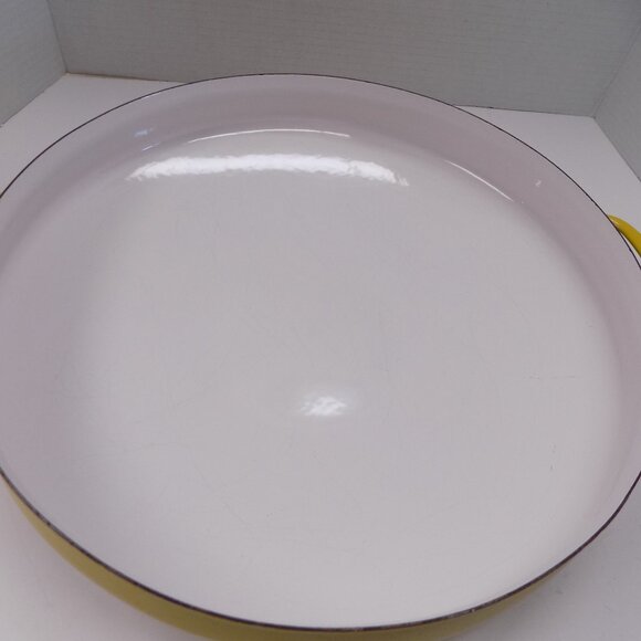 VTG Dansk IHQ Paella Pan 15" Enameled Steel Kobenstyle Jens Quistgaard MCM Franc - Picture 7 of 12